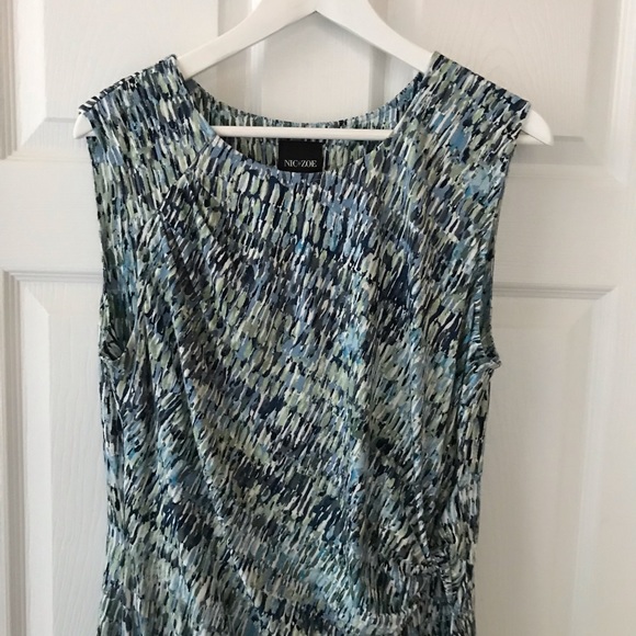 NIC+ZOE Twist Dress Size Large - Picture 2 of 2